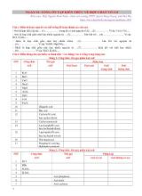 Tổng ôn tập kiến thức về hợp chất vô cơ - Nguyễn Minh Tuấn